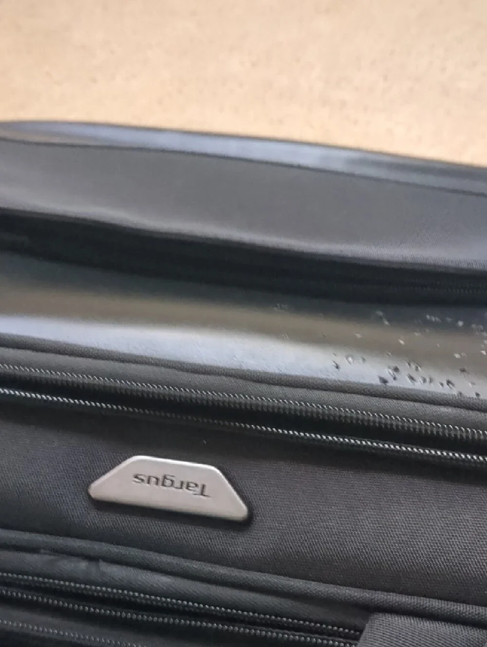 Black Laptop Briefcase Shoulder Bag - Professional